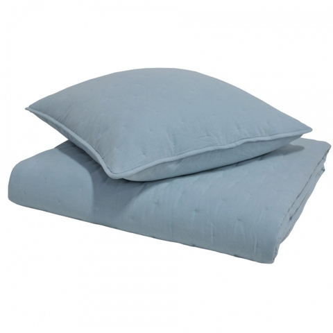 Покрывало 240х260 и 2 декоративные наволочки 65х65 Hamam Payas vapour дым