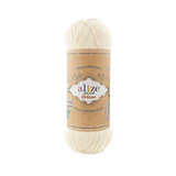 Пряжа Alize Superwash Artisan 01 молочный