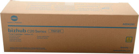 Konica Minolta TN318Y Подлинный Желтый 1 шт A0DK253
