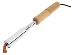 Паяльник TUNDRA basic, деревянная рукоятка, плоское жало, 150 Вт, 220 В 1026067