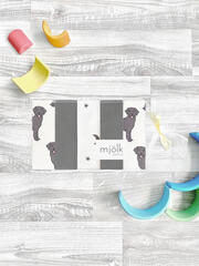 Набор платочков-слюнявчиков Mjölk Собачки NEW