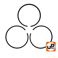 Кольцо поршневое UNITED PARTS для компрессора ф 47мм (90-0961)