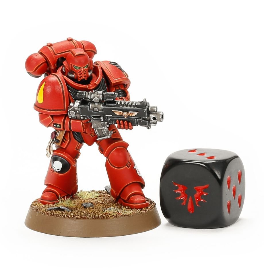 Blood Angels Dice Set | Warhammer 40000 | Купить в магазине WarGame39.ru