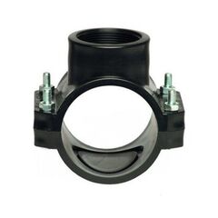 Седелка болтовая для ПЭ Ду 63-1 1/4'' обжимное-муфта