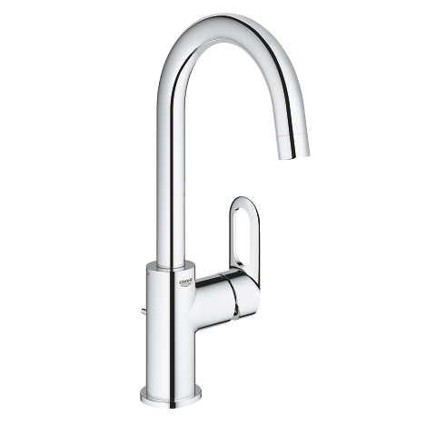 Смеситель для раковины с донным клапаном Grohe bauloop 23763000