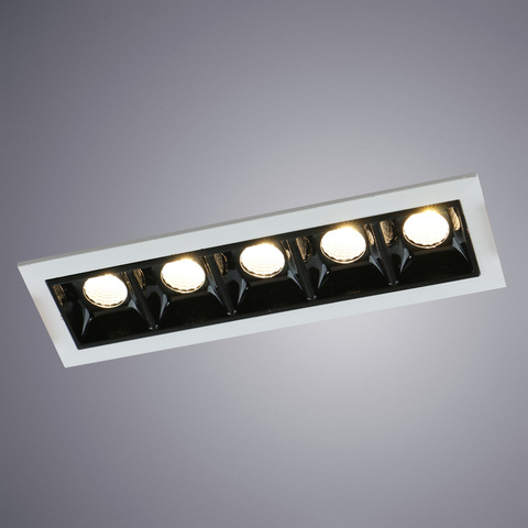 Встраиваемый светильник Arte Lamp Grill A3153PL-5BK