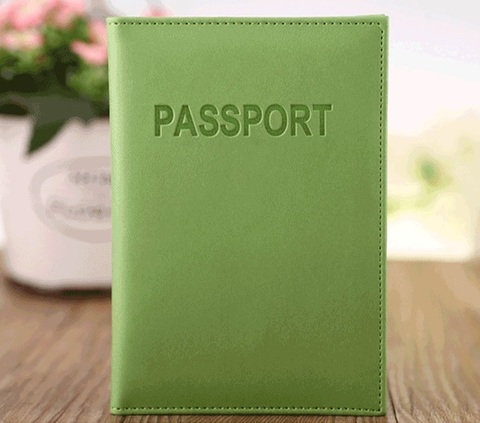 Passport üzlüyü \ обложка для паспорта \ passport holder green