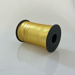 Лента металлик (0,5см*250м) матовая, Бронза