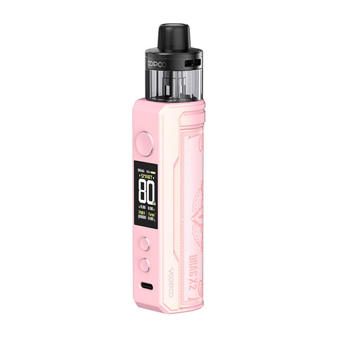 Voopoo Drag X2 80W Pod Kit - Glow Pink