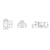 BelBagno BB8001CHR/SC/BB002-80/BB005-PR-CHROME Комплект 3 в 1 Унитаз подвесной с сиденьем BelBagno TRE BB8001CHR/SC + Система инсталляции для унитазов BelBagno BB002-80  с кнопкой смыва BB005-PR-CH