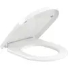 Villeroy&Boch Subway 3.0 8M42S101 Сиденье для унитаза, Villeroy&Boch, Subway 3.0, с крышкой, ширина, мм-370, глубина, мм-438, с плавным опусканием, с функцией QuickRelease, материал шарниров-нержавеющая сталь, цвет шарниров-нержавеющая сталь, материа
