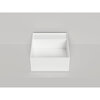Salini 130522TMRH Раковина накладная ARMONIA SQUARE TOP 02 покраска по RAL снаружи
