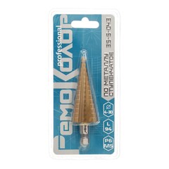 35-5-043 Сверло по металлу ступенчатое 4 - 30 мм, P6M5, 6-гранный хвостовик (РемоКолор)