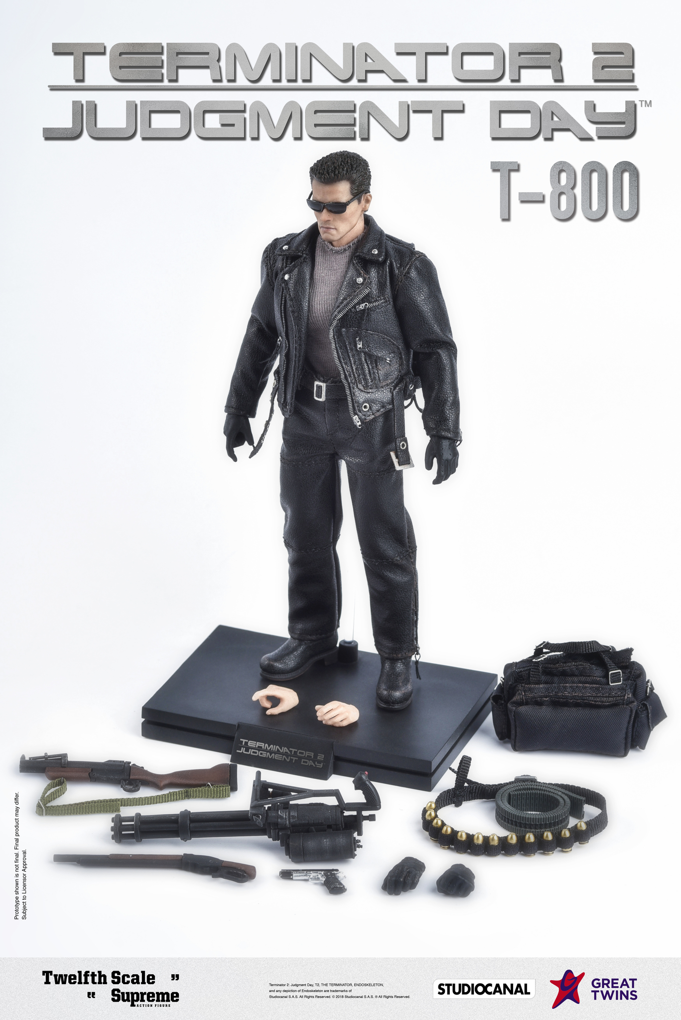 Терминатор T-800 фигурка 1/12: купить фигурку Арнольда Шварценеггера Terminator  2 в интернет магазине Toyszone.ru