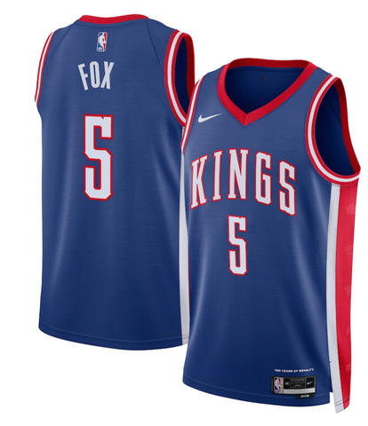 Баскетбольная майка Nike Swingman NBA 'Sacramento Kings Fox 5' 