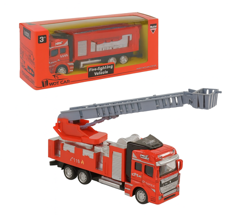 Машинка Пожарная Метал. 25см*11см*7см