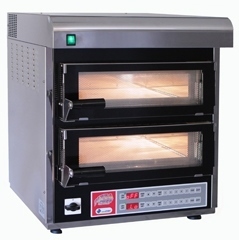 Печь подовая Eurochef Pizza Chef MP4T  электрическая 2-камерная с подом 39*39 см