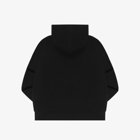 Худи Дружба Zip Стрела черное