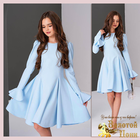 Платье нарядное д (9-13) 261110-J4069