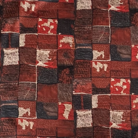 В ПУТИ, ЛОСКУТЫ, ЗЕМЕЛЬНЫЕ ЦВЕТА, ЯПОНСКИЙ СТИЛЬ - 100% хлопок