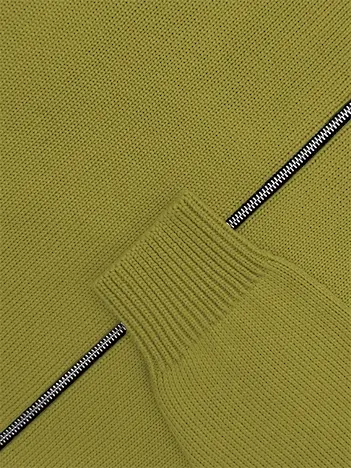 Толстовка на замке из шелка