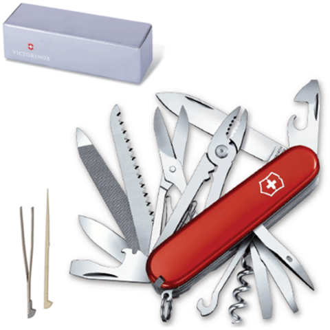 Нож складной Victorinox Handyman, 91 mm, Red (1.3773)