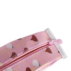 
          Пенал - косметичка Alingar, ПВХ, молния, 100 х 220 мм, "SWEET DESERT", розовый