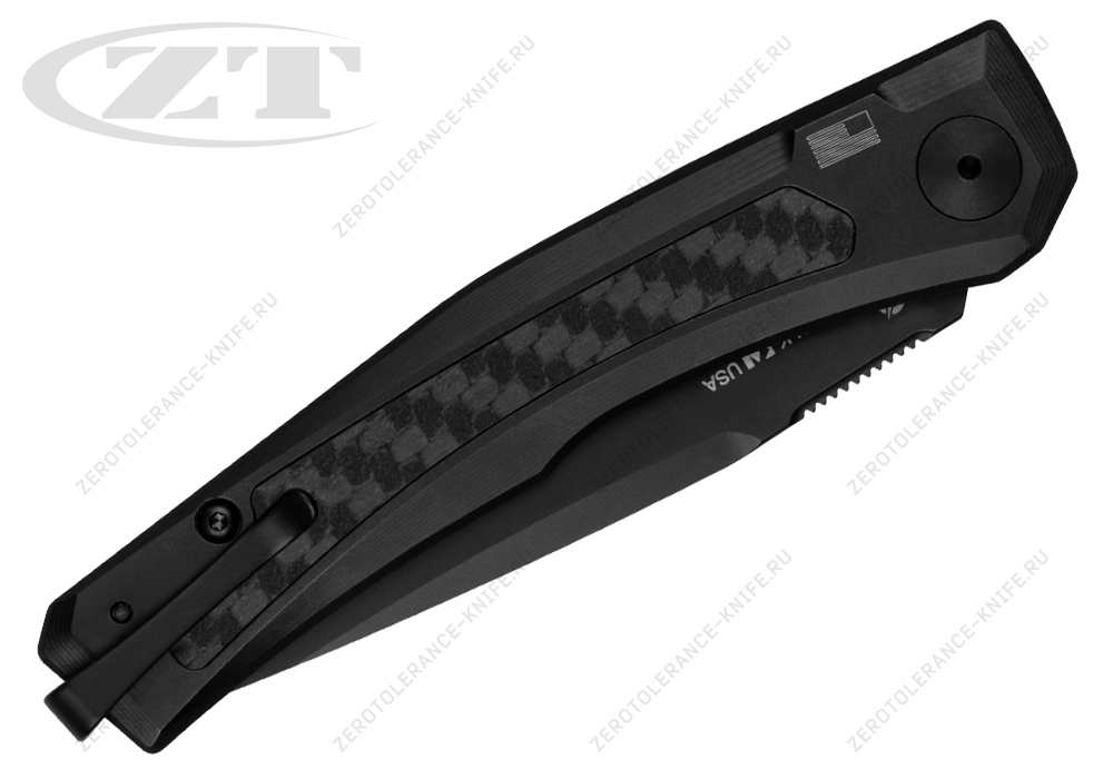 Нож Zero Tolerance 0556BLK automatic - фотография 