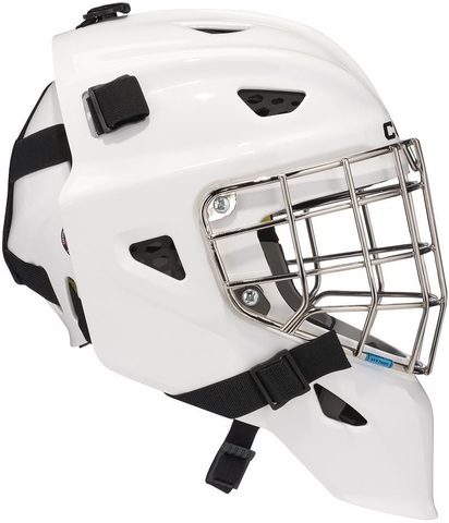 Шлем вратарский CCM AXIS F5 CCE JR белый