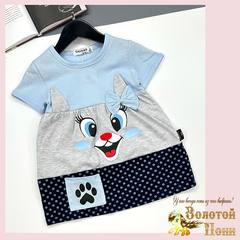 Платье хлопок д (2-5) 260226-XL9030