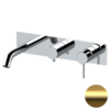 Remer X54D3WBBG Смеситель для ванны Remer X Style X54D3WBBG, золото брашированное