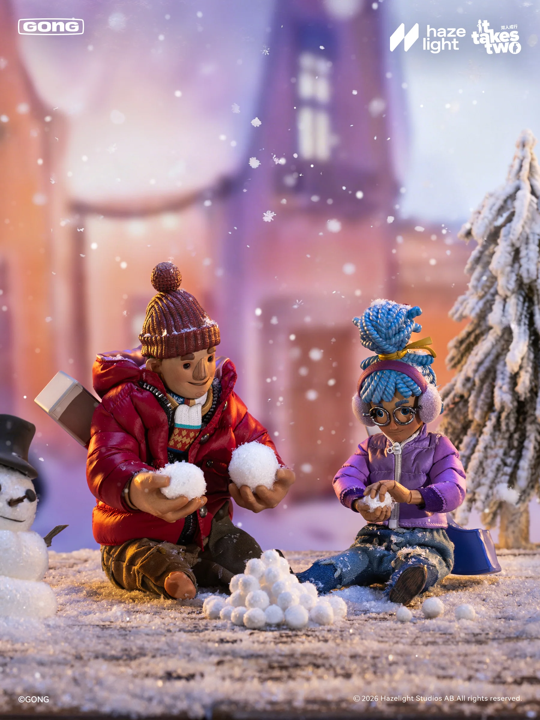 Фигурка Мэй Зимняя версия из игры It Takes Two