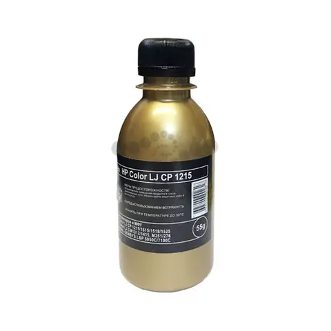 Тонер для HP Color LJ CP 1215, 1515, 1518, 1525, СМ1312, CM1415 (фл,55,ч,Chemical MKI) Gold ATM