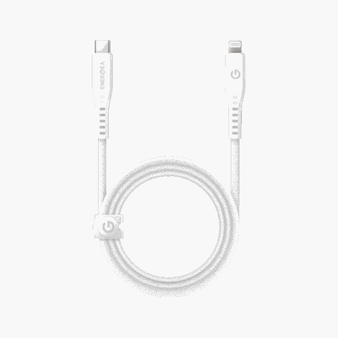 Кабель Energea Flow USB-C to Lightning 1.5M, Белый | White