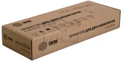 Кронштейн для мониторов Cactus CS-VM-D29-BK черный 13"-27" макс.8кг настольный поворот и наклон — фото 2