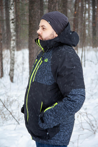 Куртка Зимняя Arctica (таслан, черный) PAYER Novatex
