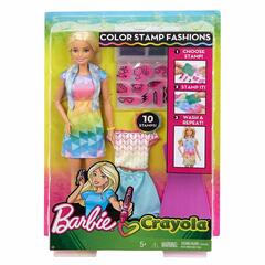 Кукла Барби с одеждой Crayola (уценка, упаковка)