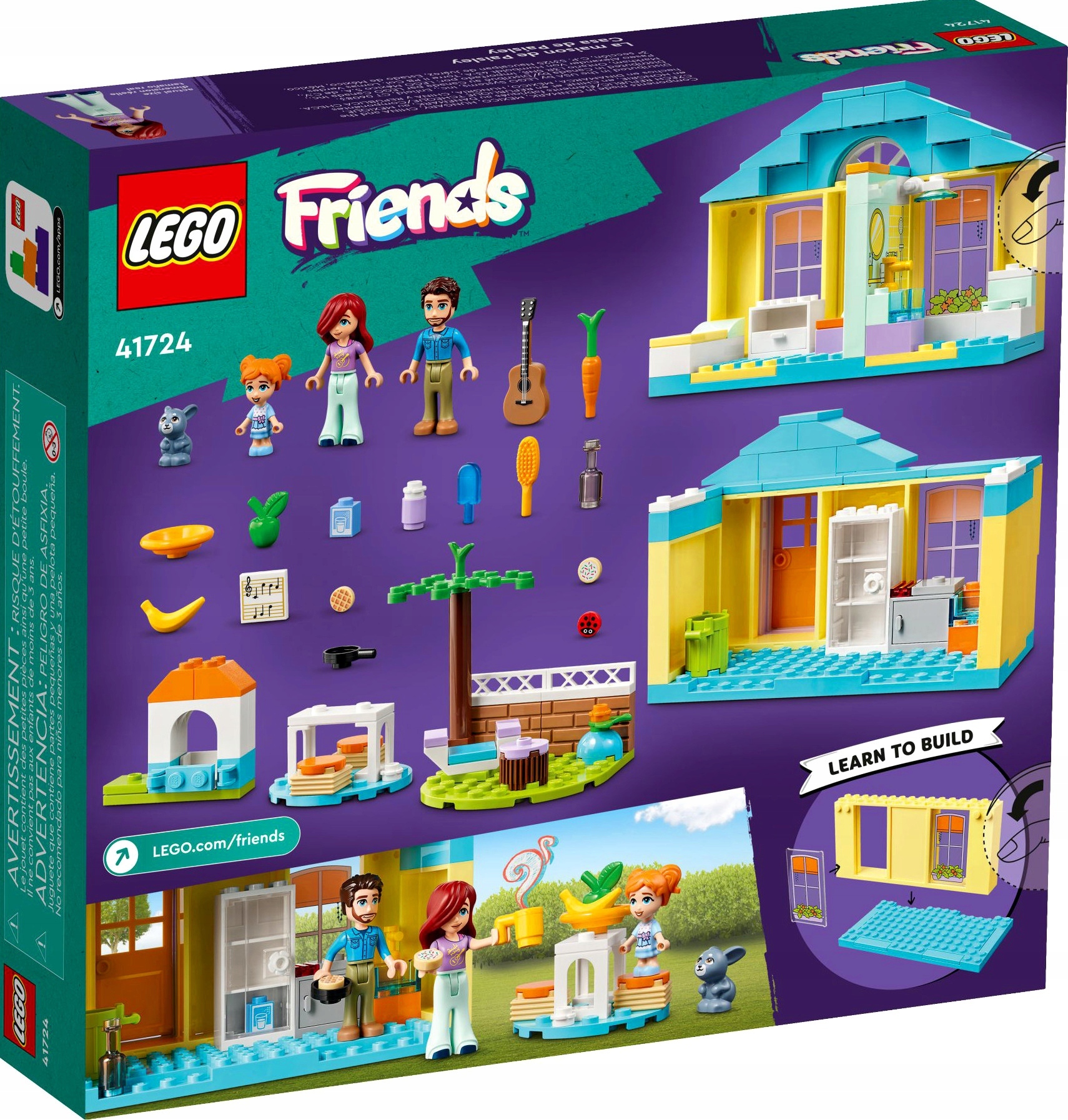 Конструктор LEGO FRIENDS 41724 Дом Пейсли купить в Москве | Доставка по  России.