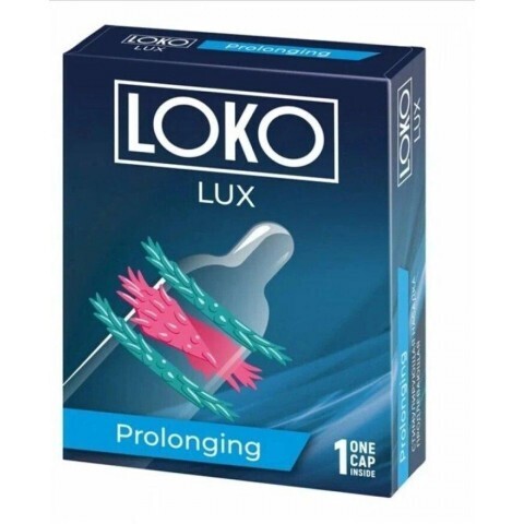 Насадка стимулирующая LOKO LUX с продлевающим эффектом