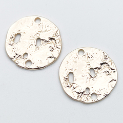 Подвеска-коннектор Луна, цвет золото, размер 20 мм, цена за 1 шт