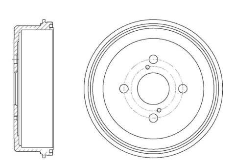 Барабан тормозной G-brake  GD-06050