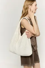 Сумка кружевная L