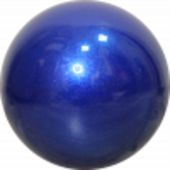 МЯЧ С БЛЁСТКАМИ METALLIC SASAKI M-207M  18.5 см