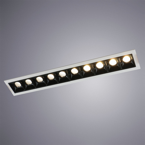 Встраиваемый светильник Arte Lamp Grill A3153PL-10BK