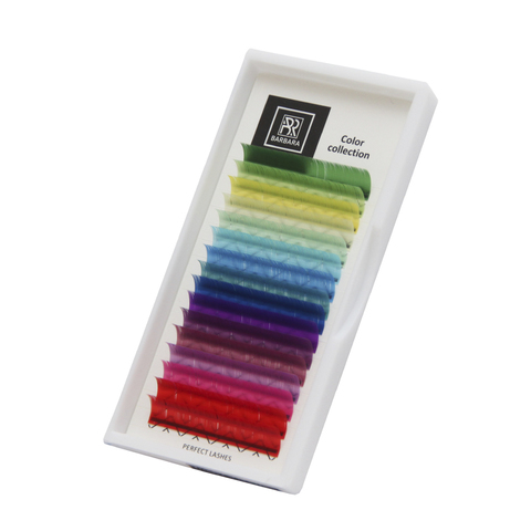 Палитра цветных ресниц BARBARA 