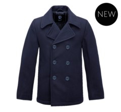 Brandit PEA COAT navy