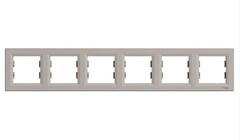 РАМКА 6-ПОСТ БРОНЗА ASFORA /SCHNEIDER/