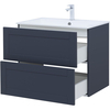 Aquanet 323184 Тумба с раковиной Терра 80 цв.маренго (323184)