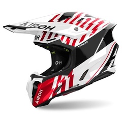 Кроссовый шлем Airoh Twist 3 Thunder red gloss M (57-58)