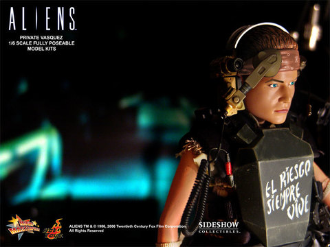 Aliens - USCM Private Vasquez 12 inch model kit
